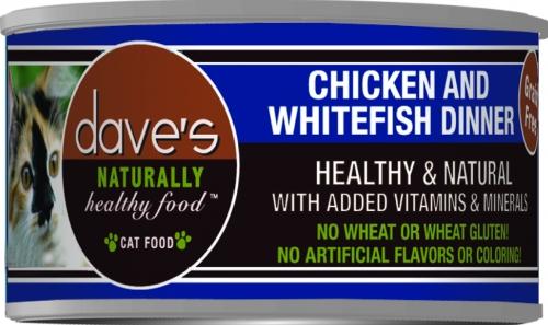 Dave's canned 2024 cat food