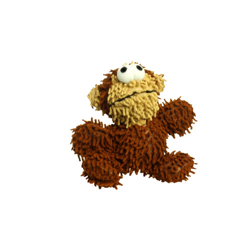 Mighty Jr Microfiber Ball Monkey, Durable, Squeaky Dog Toy