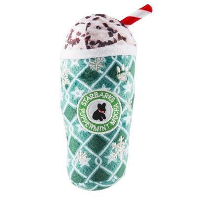 Haute Diggity Starbarks Puppermint Mocha Green Star Cup