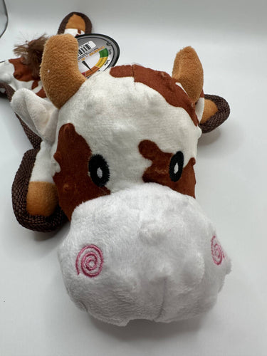 Bumpy Brown Flat Cow