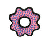 Tuffy Ultimate Gear Ring - Pink Leopard, Squeaky Dog Toy