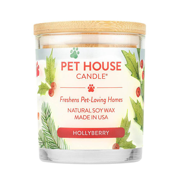 Pet House Candles Hollyberry (Candle)