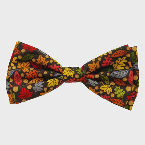 Huxley & Kent Bow Tie Leaves & Nuts