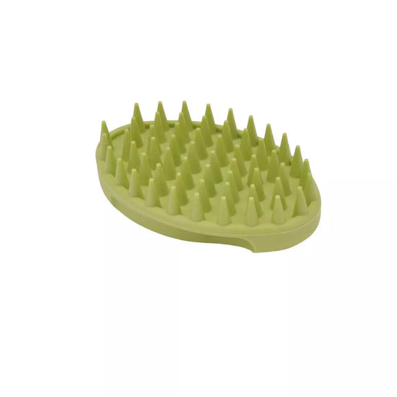 Coastal Pet Safari Soft Tip Curry Brush for Dogs (NCL - Soft Grip, One Size (4.25