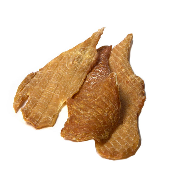 Chicken Jerky Fillets - One (1) Pound Bulk