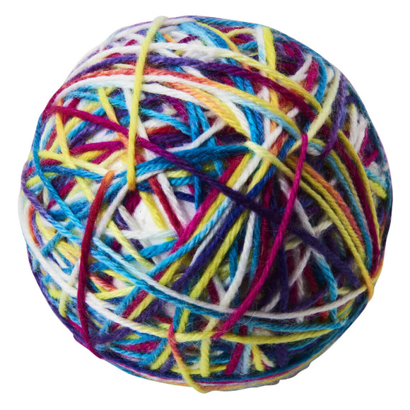 Ethical Spot Sew Much Fun Yarn Ball 3.5″ Cat Toy (3.5″)