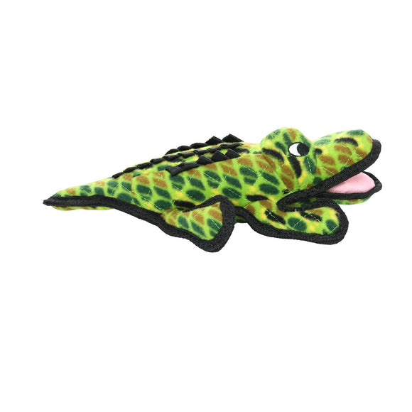 Tuffy Ocean Alligator - Medium, Durable, Squeaky Dog Toy: Medium