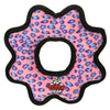 Tuffy Ultimate Gear Ring - Pink Leopard, Squeaky Dog Toy