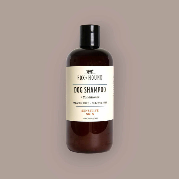 DOG SHAMPOO + CONDITIONER FOX + HOUND SENSITIVE SKIN