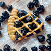 Blueberry Pie Slice dog treats: Large