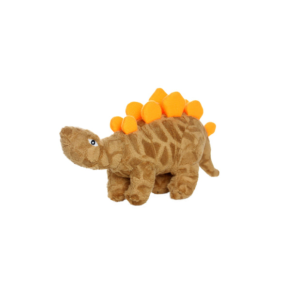 Mighty Jr Dinosaur Stegosaurus, Plush, Squeaky Dog Toy