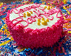 Yappy Barkday Sprinkle Cake dog treats: 3/pink 3/blue / Mini / Happy Bday