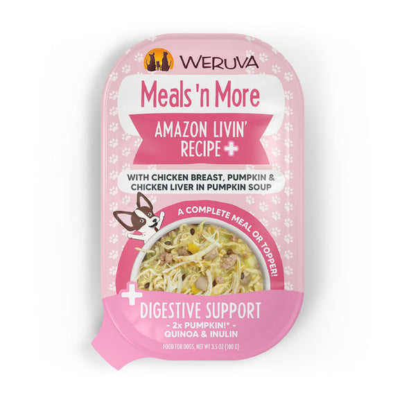 Weruva Meals 'n More Amazon Livin' Recipe Plus Dog Food (3.5 oz)