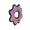 Tuffy Ultimate Gear Ring - Pink Leopard, Squeaky Dog Toy