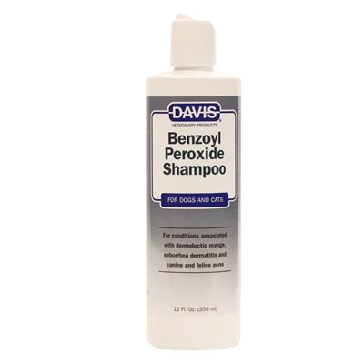 DAVIS BENZOYL PEROXIDE SHAMPOO, 12 OZ.