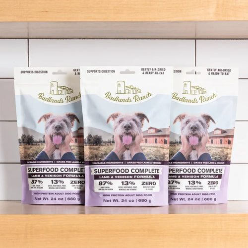 Badlands Ranch Superfood Complete Lamb & Venison Formula Air-Dried Adult Dog Food