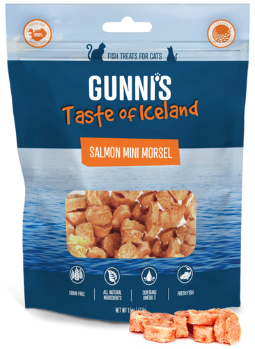 Gunni's Salmon Mini Morsels Cat Treats