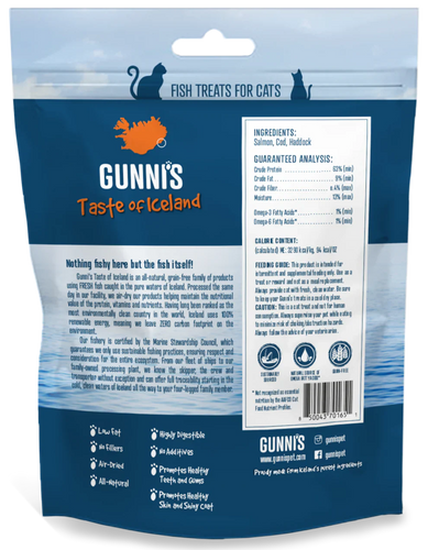 Gunni's Salmon Mini Morsels Cat Treats