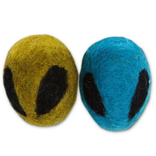 DDKC Alien Head Cat Toy 2pk