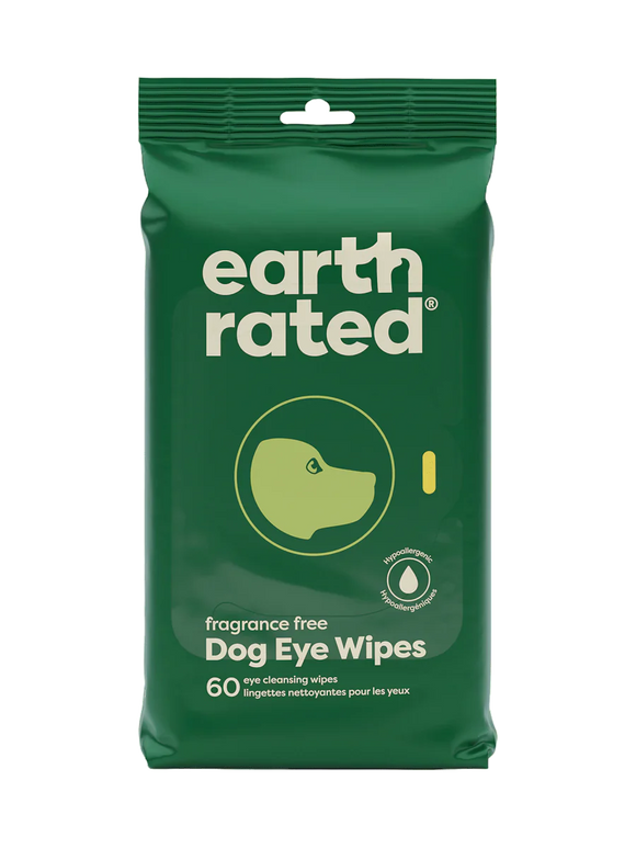 Earth Rated Dog Eye Wipes (60 Count)