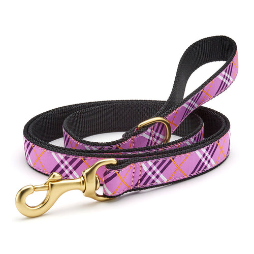 Up Country Lavender Lattice Dog Lead