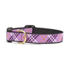 Up Country Lavender Lattice Dog Collar