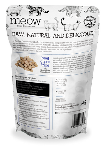 New Zealand Natural Pet Food Beef Tripe Treat for Cats