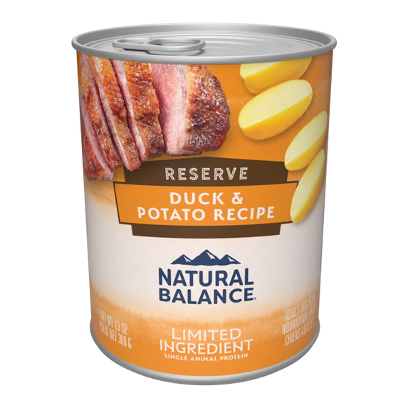 Natural Balance Limited Ingredient Diets Reserve Duck & Potato Recipe Dog Food