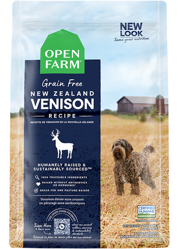 Open Farm New Zealand Venison Grain-Free Dry Dog Food