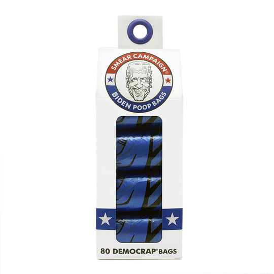 Metro Paws Smear Campaign DEMOCRAP Poolitical Bags® (80 ct (4 rolls x 20 poop bags))