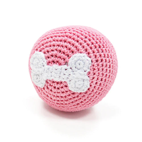 Dogo Pet Bone Ball Crochet Dog Toy