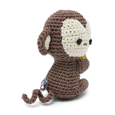 Dogo Pet Monkey Crochet Dog Toy