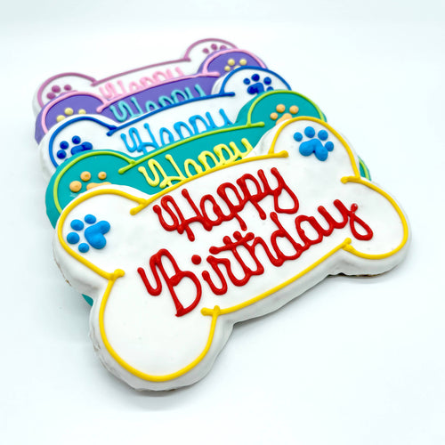 Birthday Bone Crunchy Oat Cookie: Dream Assortment