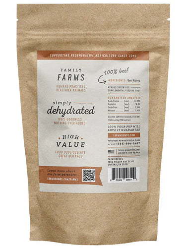 Farm Hounds Beef Kidney Dog Treats (4.5 oz)