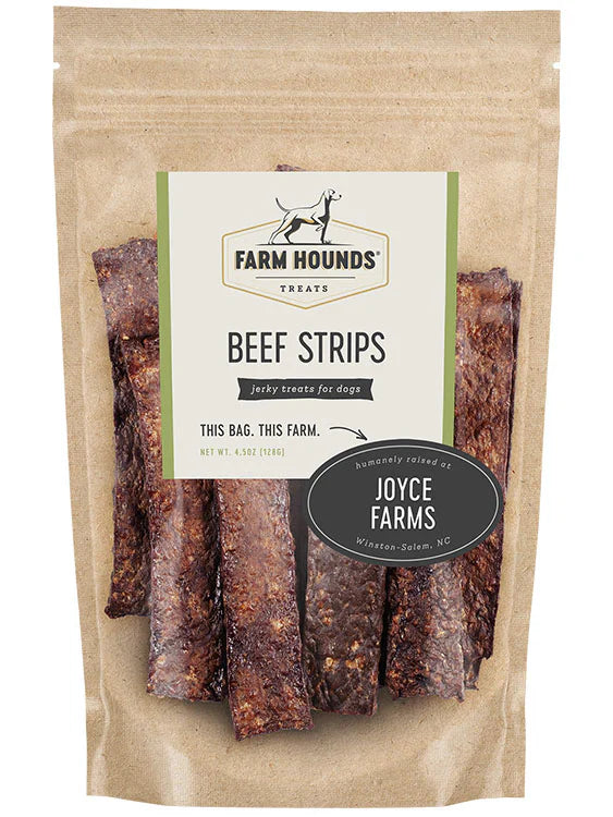 Farm Hounds Beef Strips Dog Treats (4.5 oz)