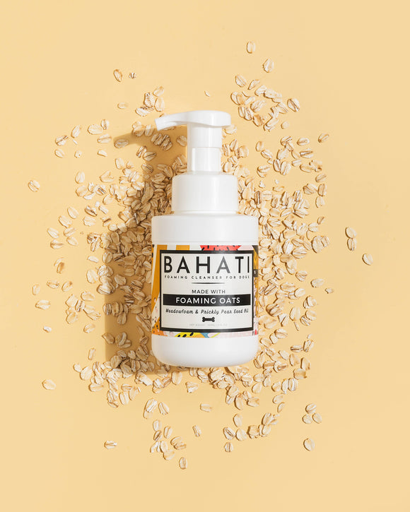 Foaming Oats Fur Wash: Oatmeal & Honey Scent