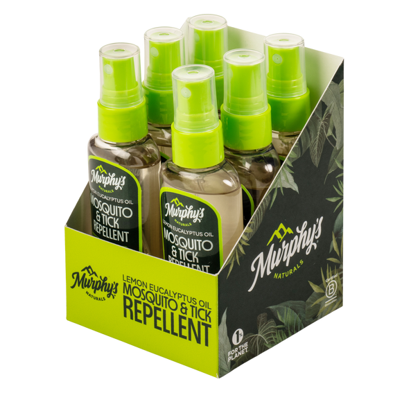 Mosquito and Tick Repellent Spray (2oz) - Display of 6