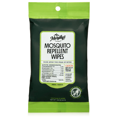 Mosquito Repellent Wipes (10ct) - Display of 6