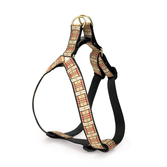 Up Country Plaid Dog Harness: Small / Narrow