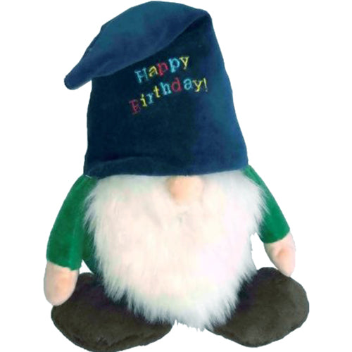 PetLou Gnome (Happy Birthday) Dog Toy