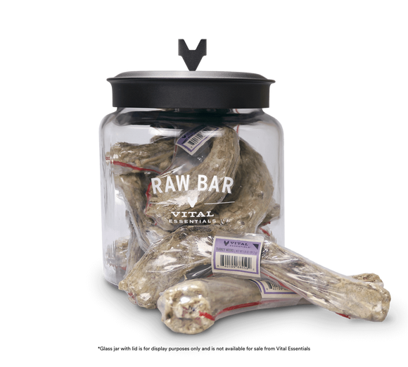 Vital Essentials Raw Bar Freeze Dried Raw Turkey Necks Dog Snacks