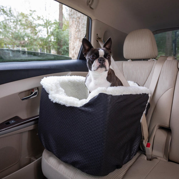 Snoozer Lookout® I Dog Car Seat (Black Diamond - Standard Diamond Tech, Small)