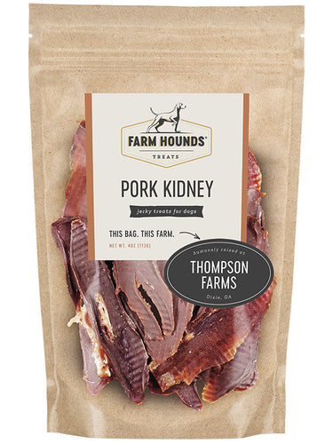 Farm Hounds Pork Kidney Dog Treats (4 oz)