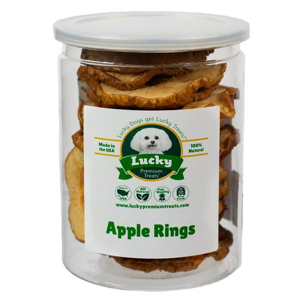 Lucky Apple Rings Dog Treats