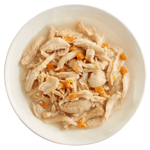 Rawz Hunks In Broth Chicken Breast, Pumpkin & New Zealand Green Mussels Dog Food Recipe