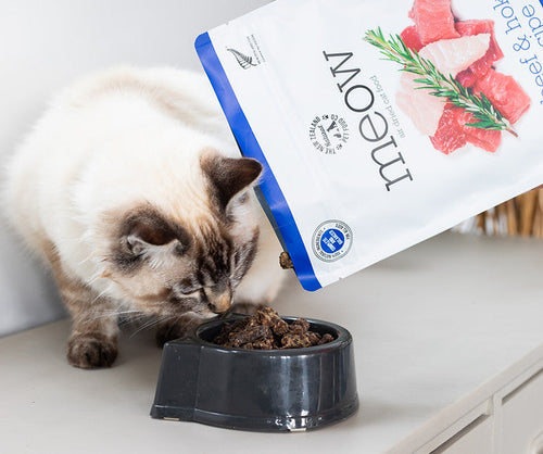 The New Zealand Natural Pet Food Co Meow Air Dried Beef & Hoki Cat Food