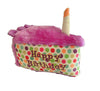 PetLou Birthday Cake Dog Toy