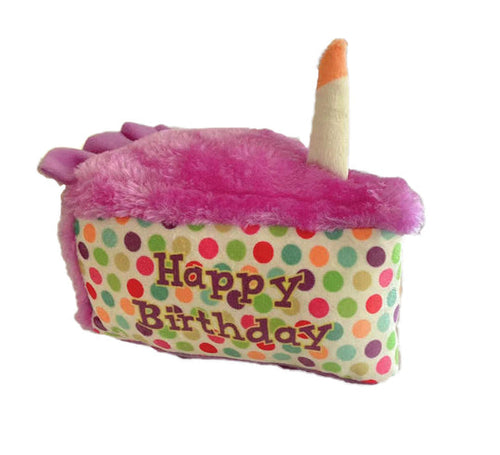 PetLou Birthday Cake Dog Toy