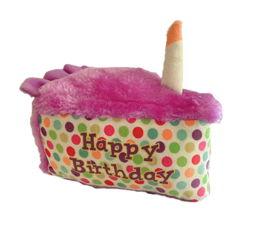 PetLou Birthday Cake Dog Toy