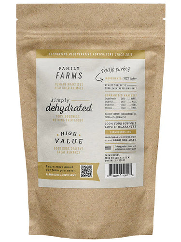 Farm Hounds Turkey Jerky Dog Treats